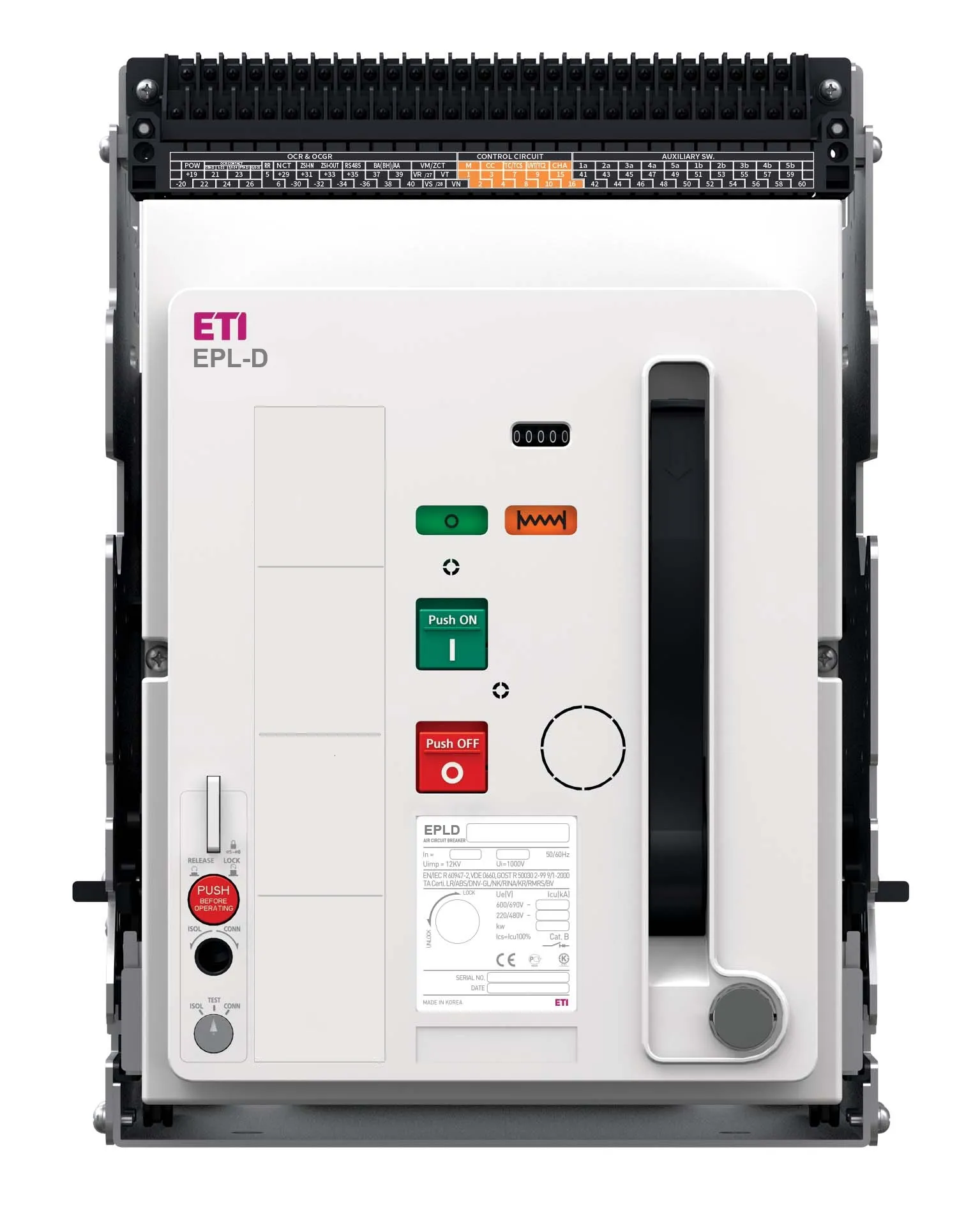 Blokslēdzis EPL-D-25 4H BF/M2C2S2 004696630