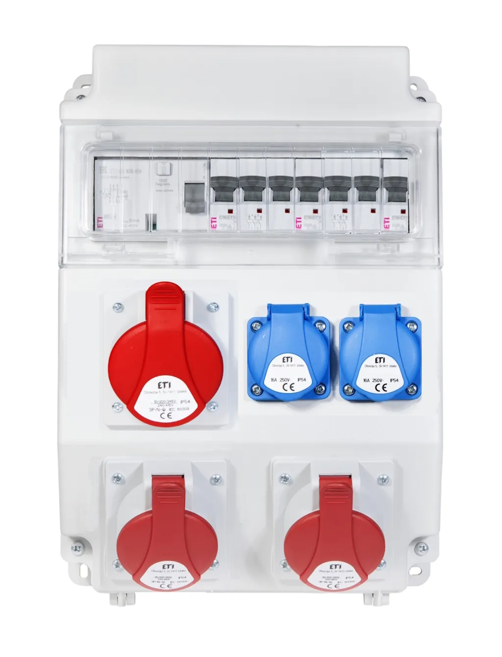Sadalošais panelis EDS11 RCD 2S/3 16/32 B+C 001105270