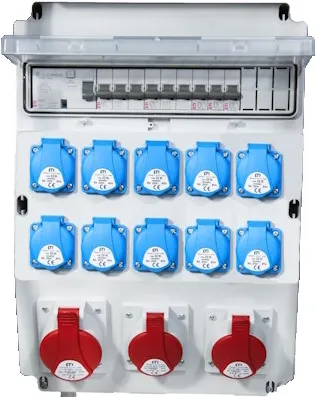 Sadalošais panelis EDS16 RCD 10/3 16/32 B 001105356