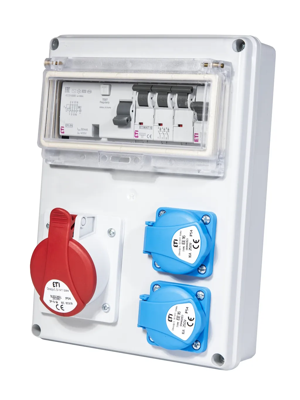 Sadalošais panelis EDS8 RCD 2/1 16 B 001105411