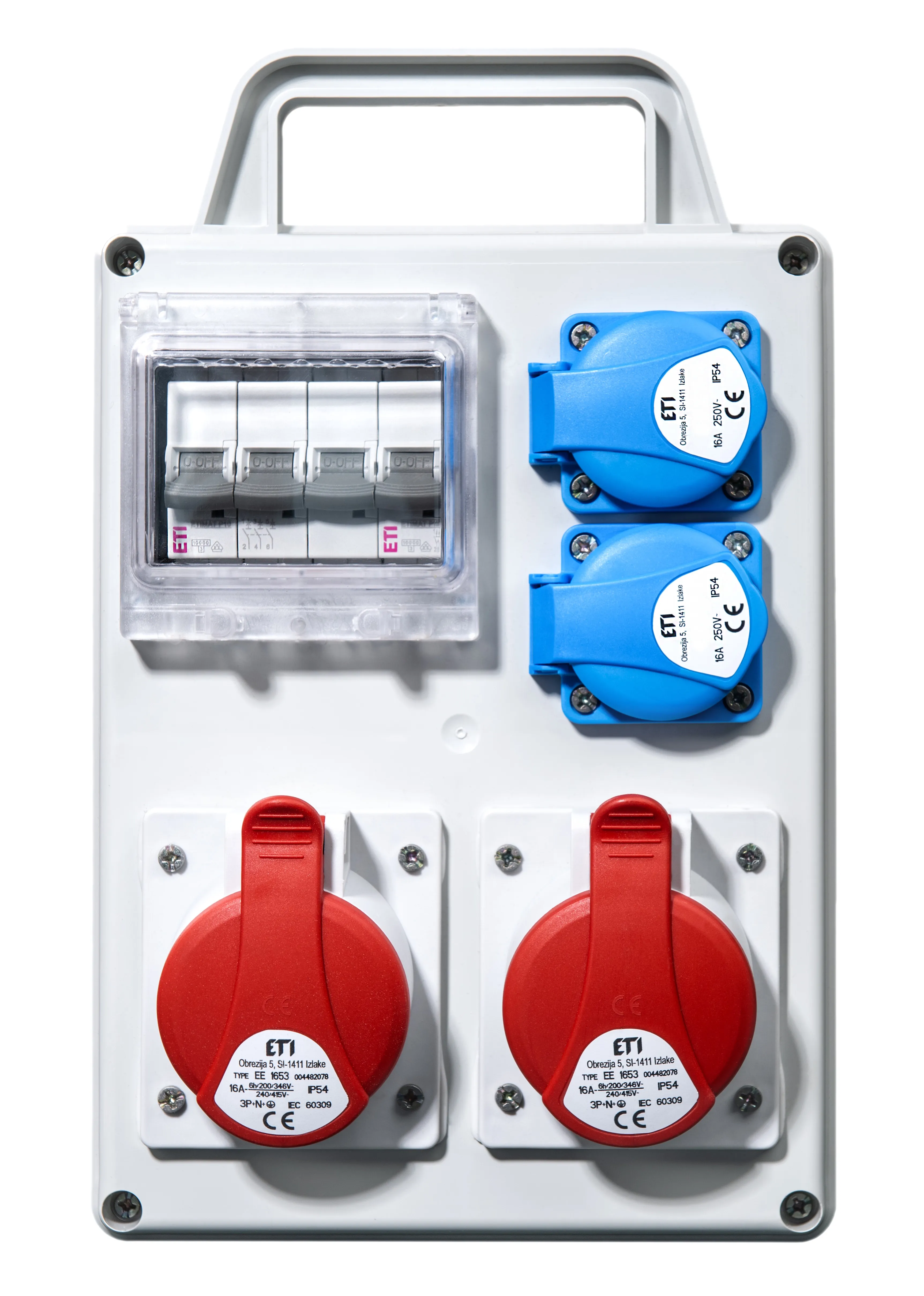 Sadalošais panelis EDS4D 2S/2 16 C 001105834