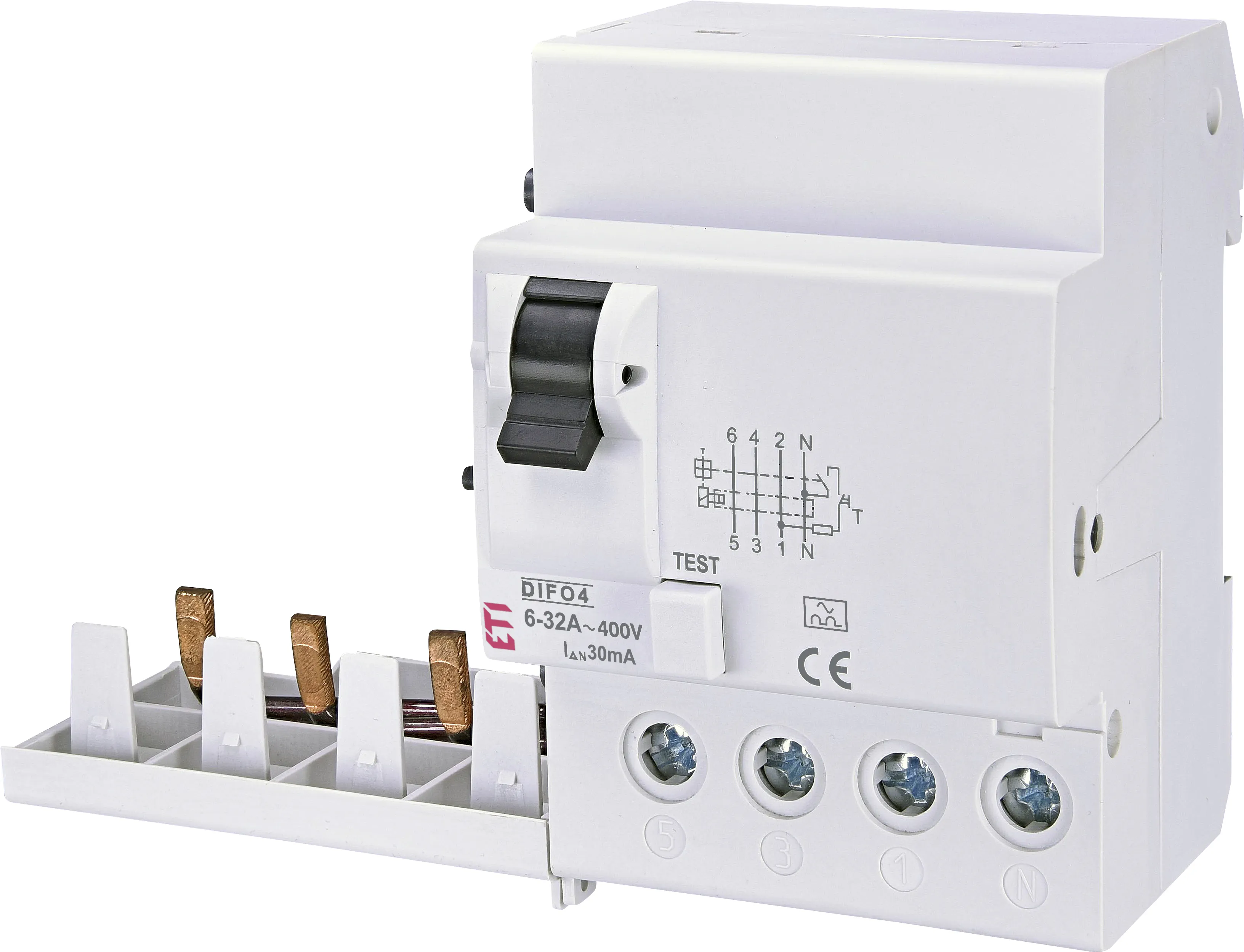 RCBO direncālis *DIFO-4 A 6-32/0.03 002058021