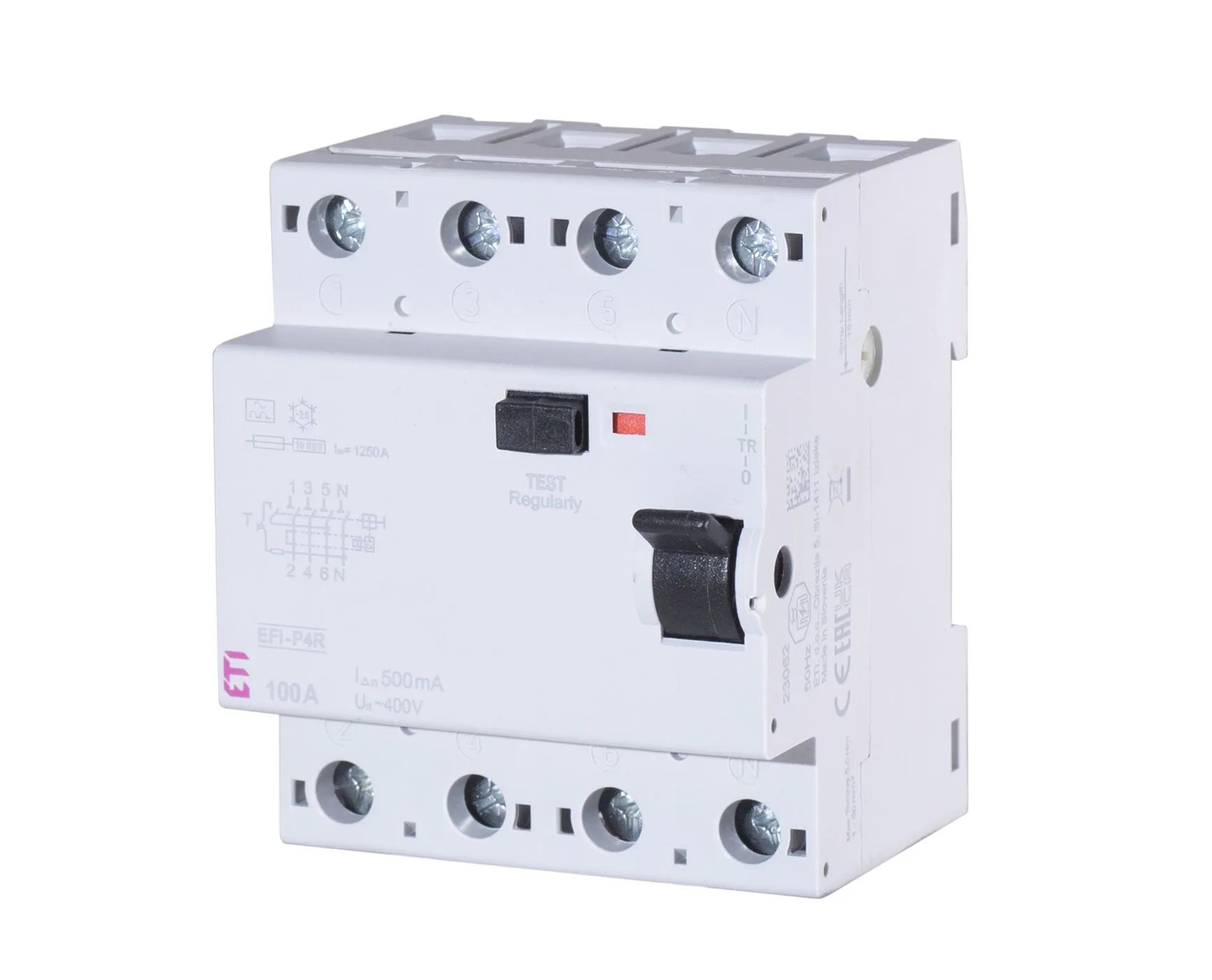 RCCB direncālis EFI-P4R A 125/0.5 002061896