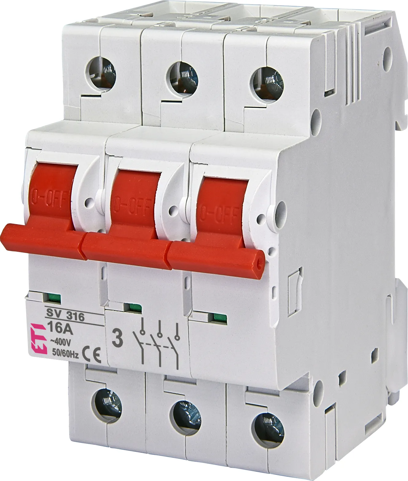 Iiebūvējams slēdzis SV 316 3p 16A 002423321