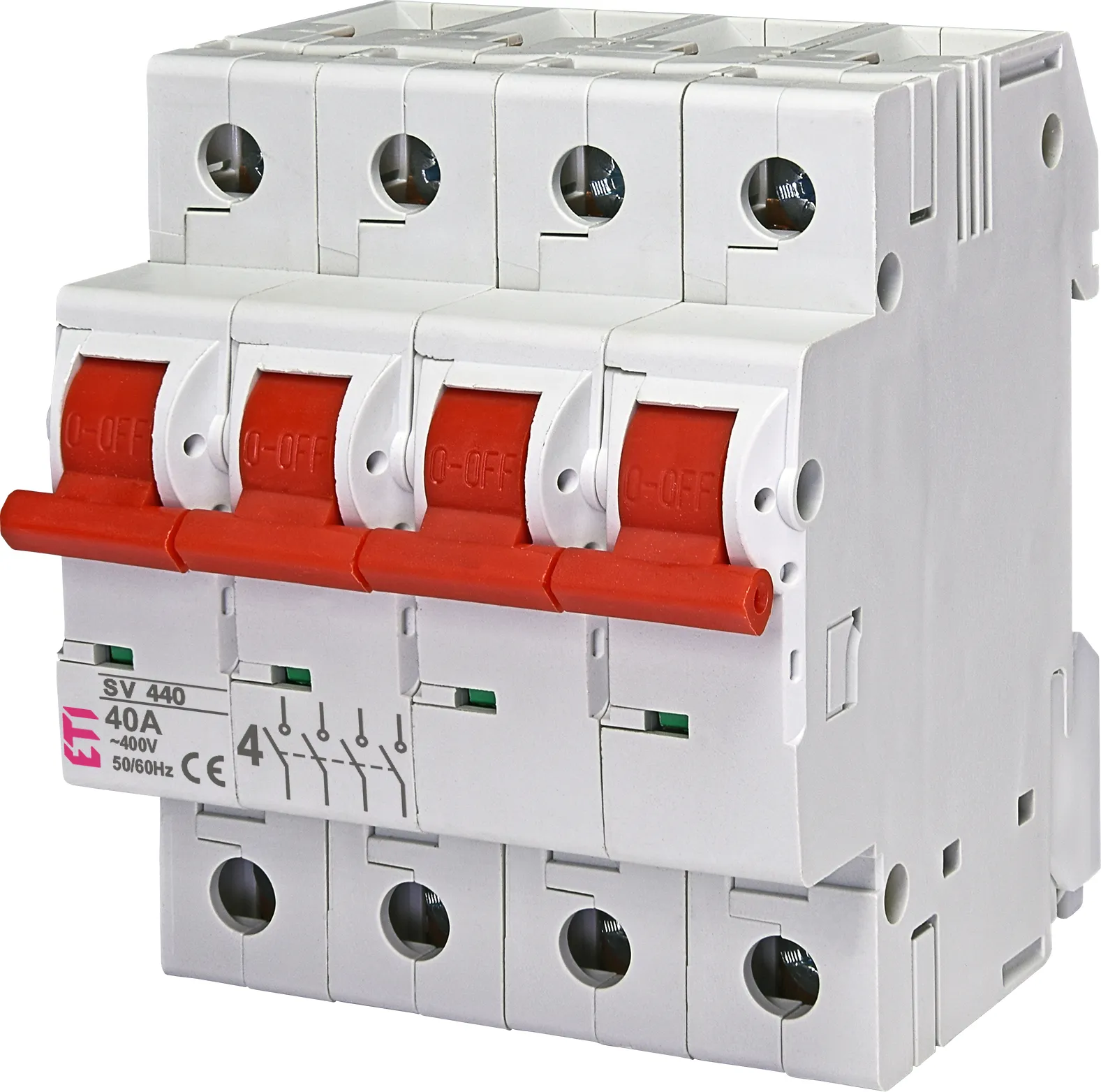 Iiebūvējams slēdzis SV 440 4p 40A 002423423