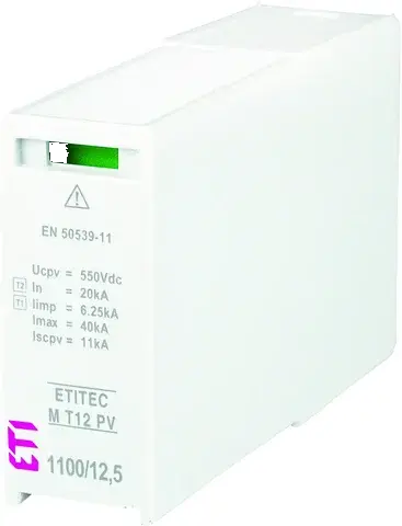 Pārsprieguma ierobežotājs MOD. M T12 PV 750/6,25 S 002440522