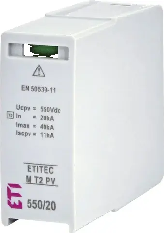 Pārsprieguma ierobežotājs MOD. M T2 PV 750/20 002440524