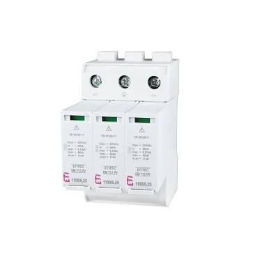 Pārsprieguma ierobežotājs ETITEC EM T12 PV 1500/5 Y 002440582