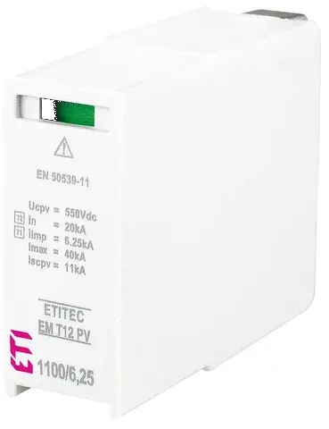 Pārsprieguma ierobežotājs MOD. EM T12 PV 750/5 002440585