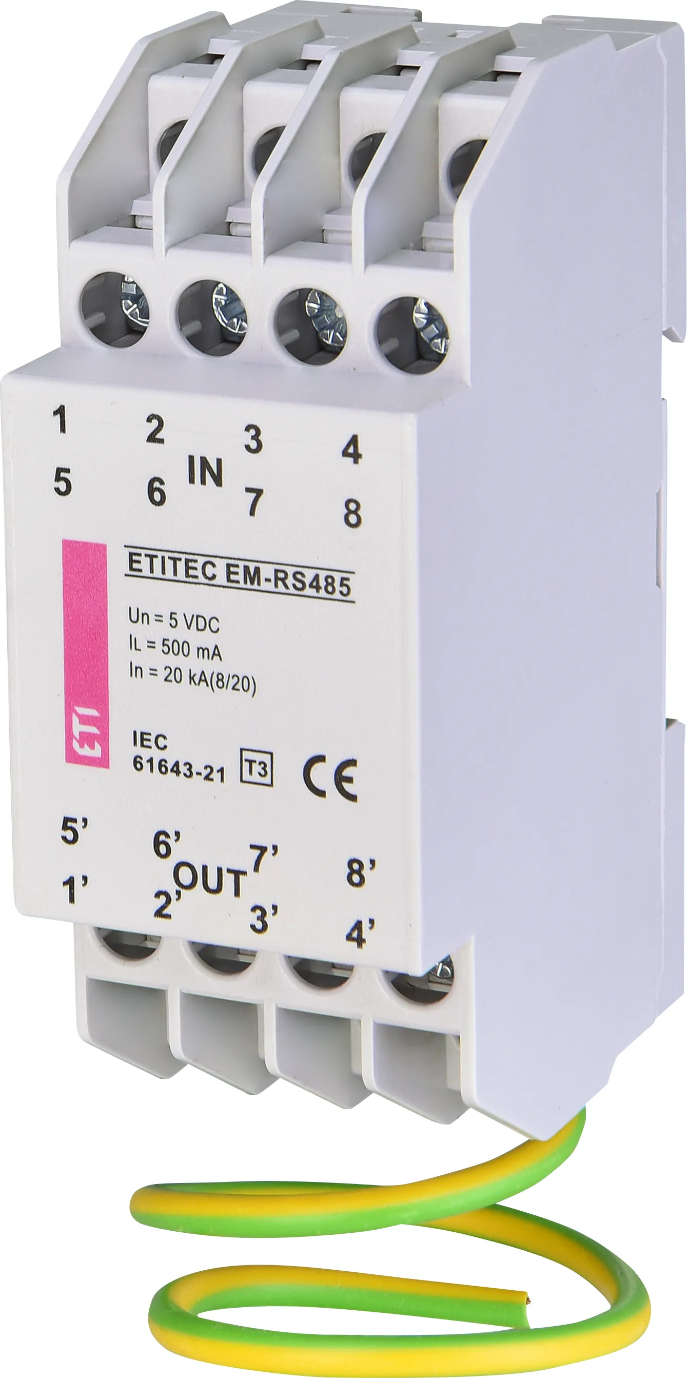 Pārsprieguma ierobežotājs ETITEC EM-RS485 002441713