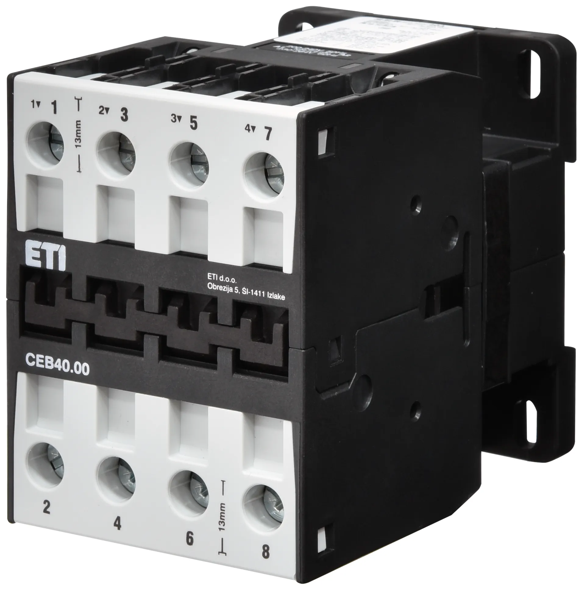 Dzinēja kontaktors CEB40.00-230V-50/60HZ 002462006