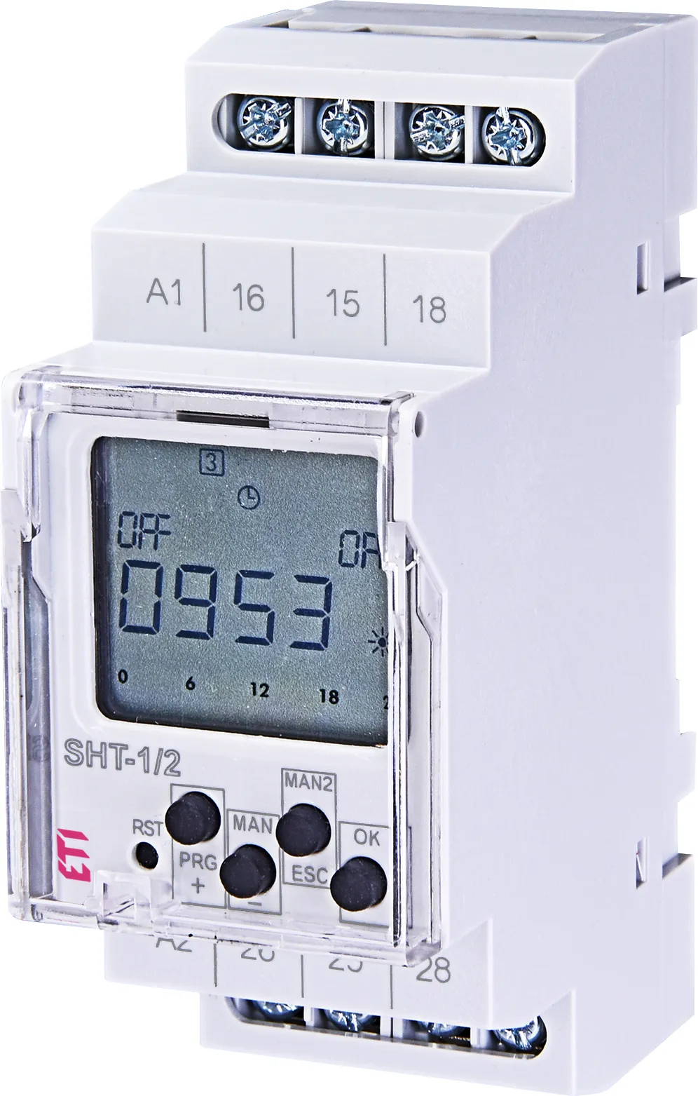 Laika relejs, digitālais SHT 1/2 230V 002470053