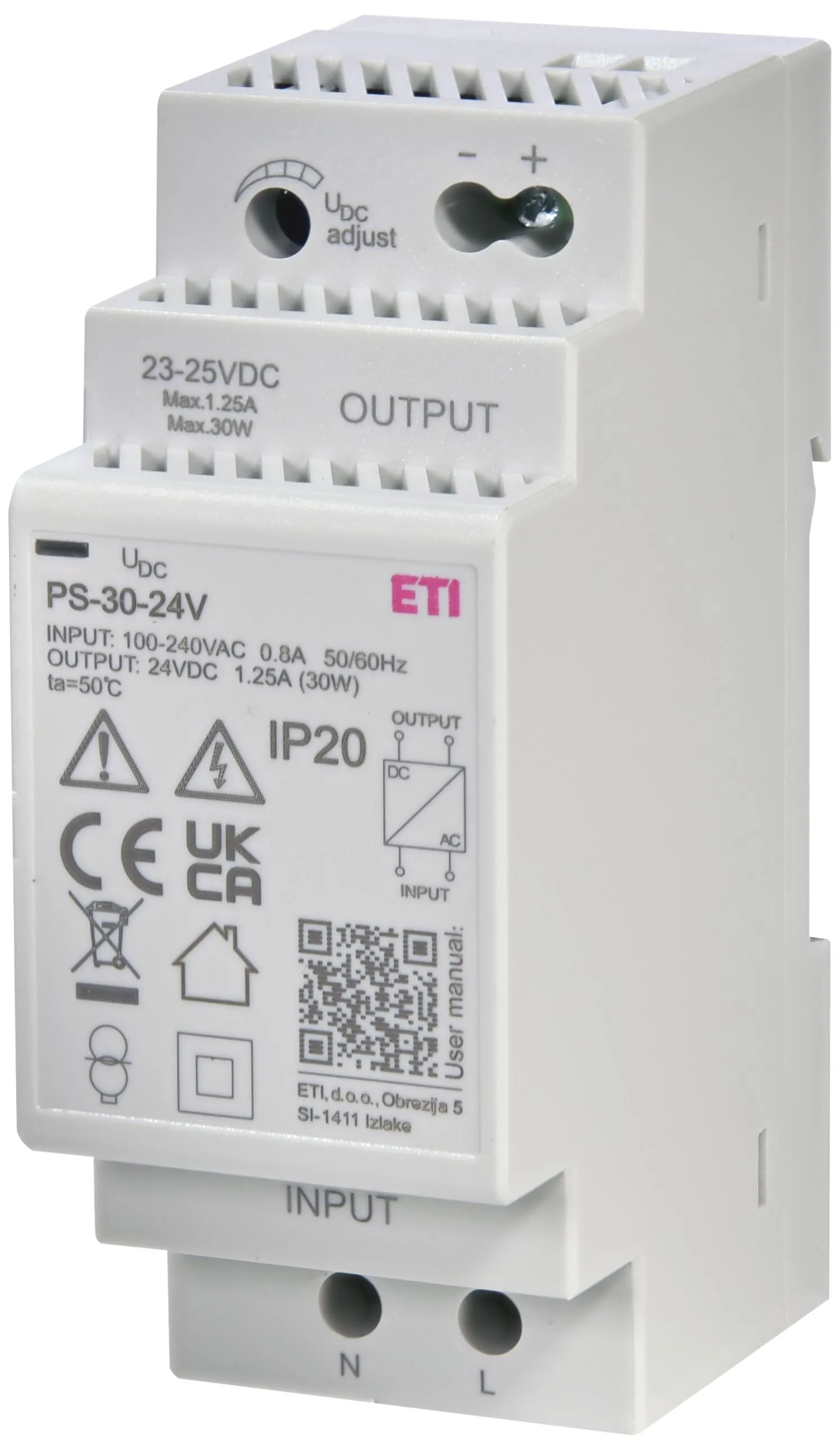 Barošanas bloks PS-30-24 002470133