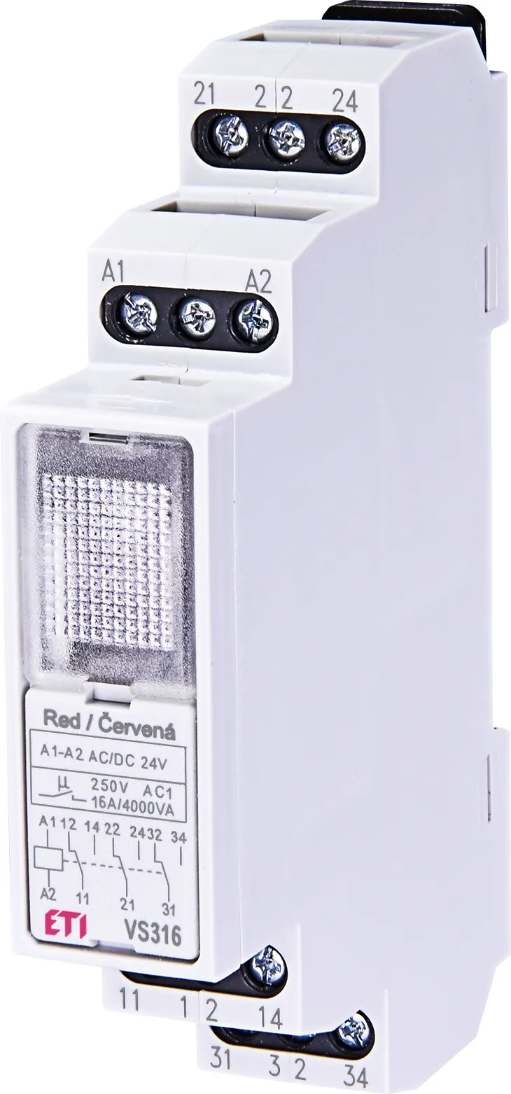 Spēka relejs VS316/24 RED 002471222