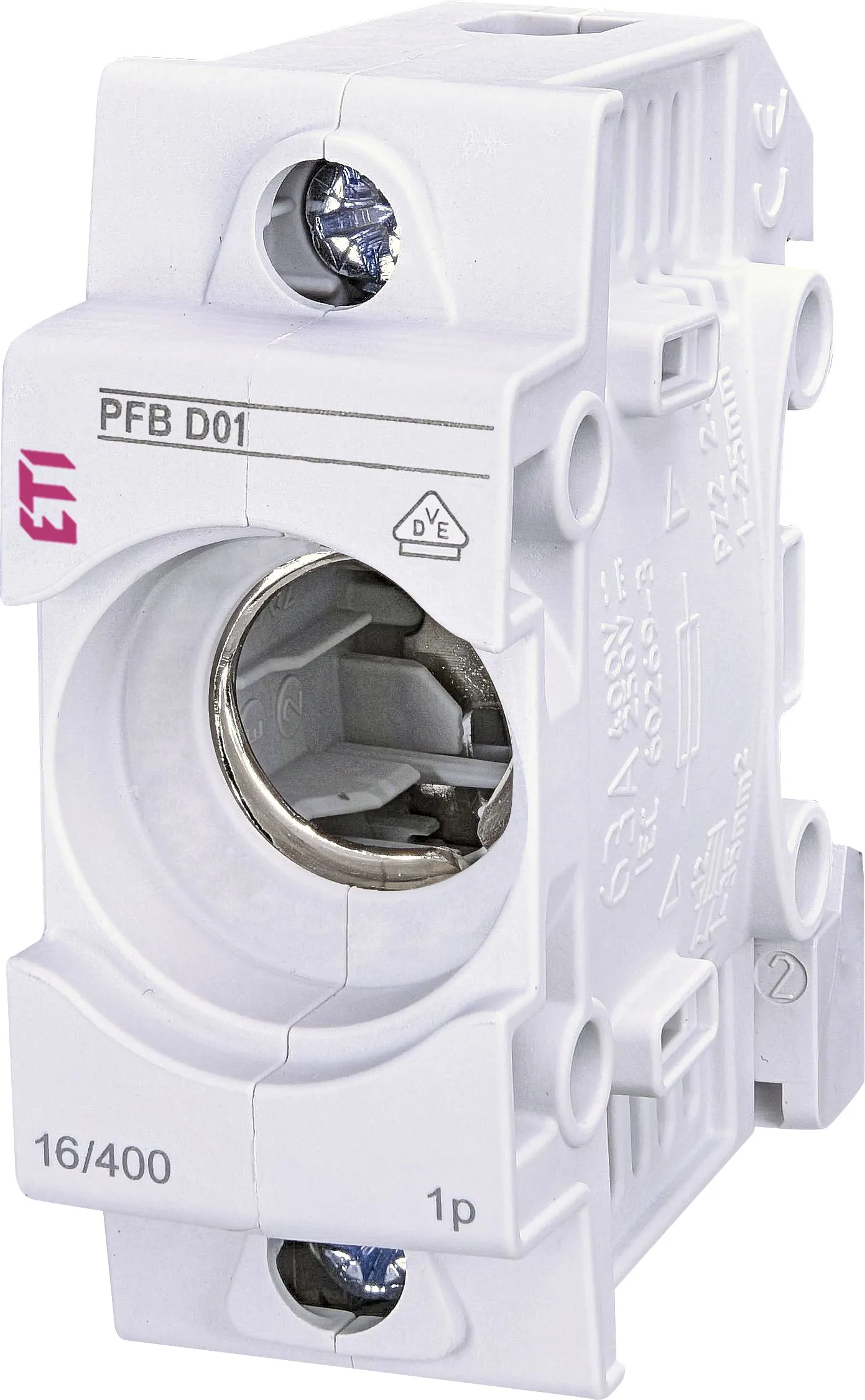 Drosinātāja pamatne PFB D01 1p 002510011