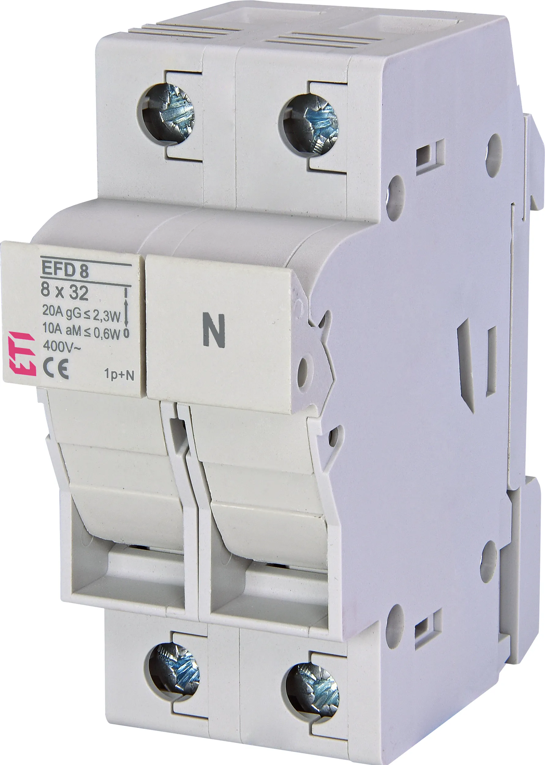 Drošinātāju blokslēdzis EFD 8 1p+N AD 002520302