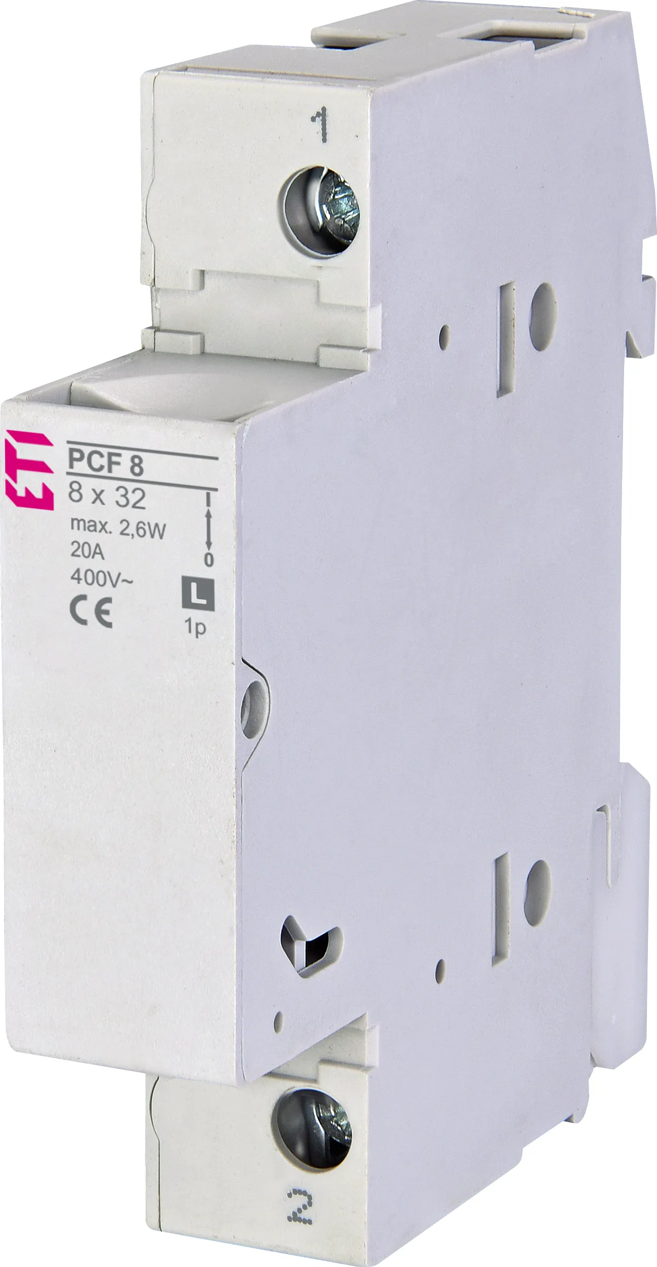 Drošinātāju blokslēdzis PCF 8 1p L 002531001