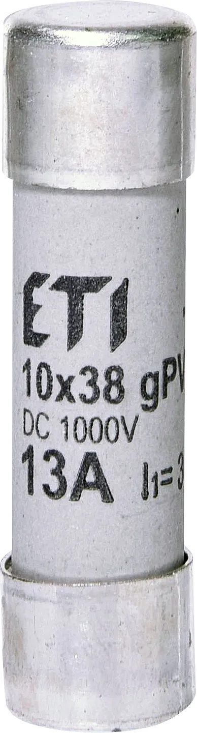 Drošinātājs CH10x38 gPV 13A/1000V DC 002625078