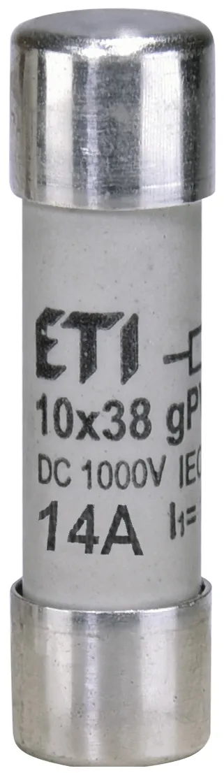 Drošinātājs CH10x38 gPV 14A/1000V DC 002625079