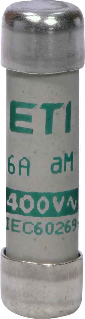 Drošinātājs CH8x32 aM 6A/400V 002652003