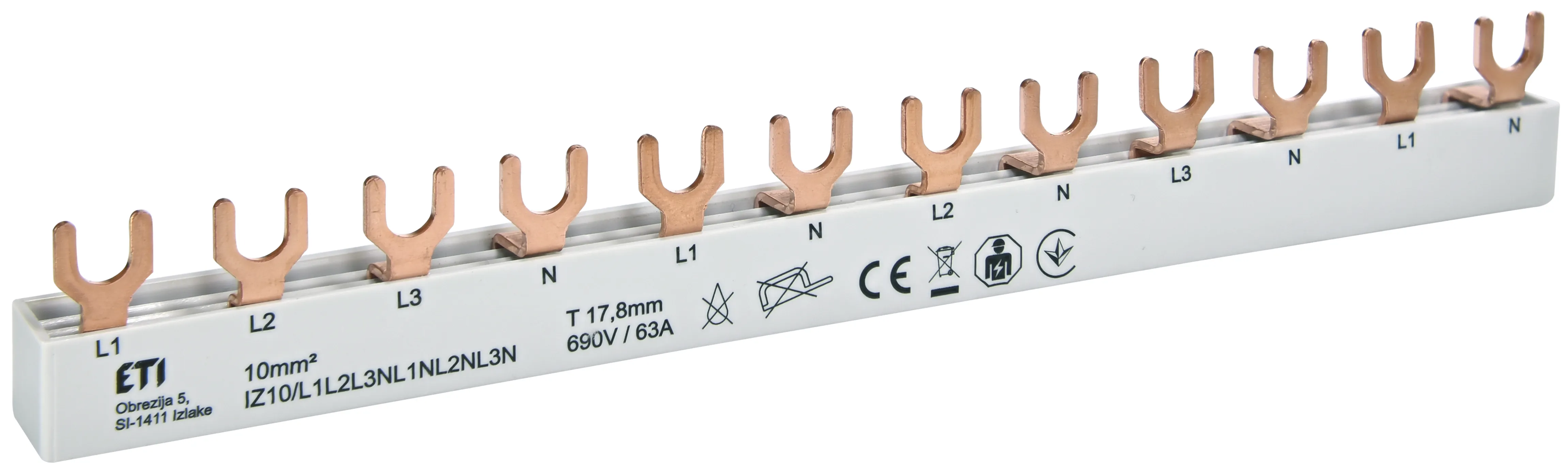 Cu kopne IZ10/L1L2L3NL1NL2NL3N 002921275