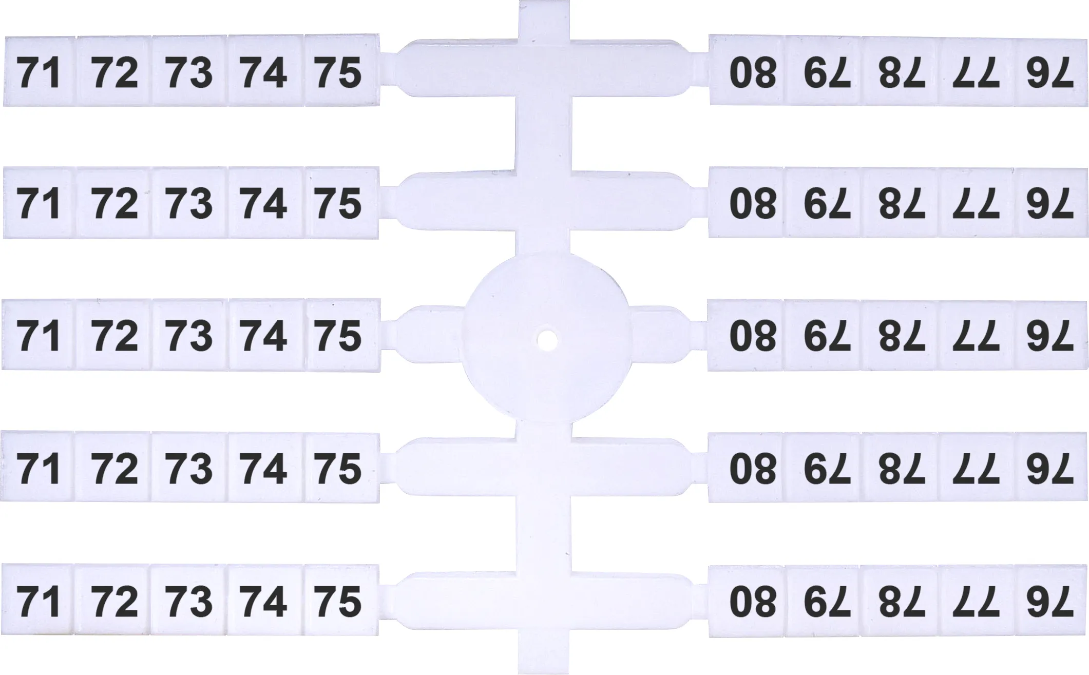 Montāžas stiprinājumi EO3 71-80 (x200) 003901766