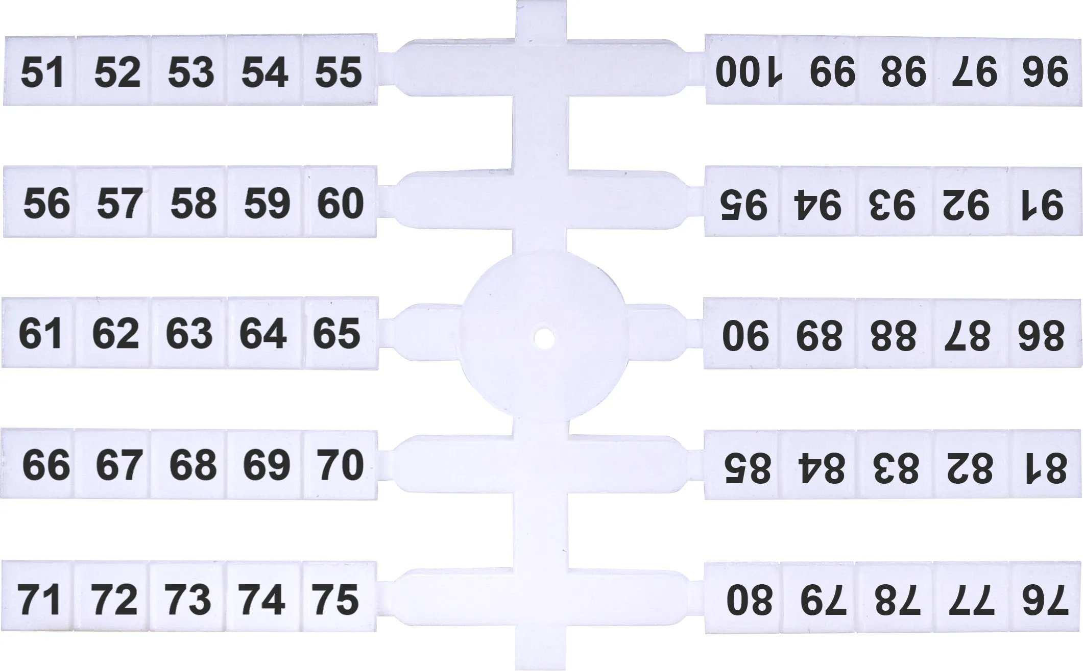 Montāžas stiprinājumi EO3 51-100 (x200) 003901774