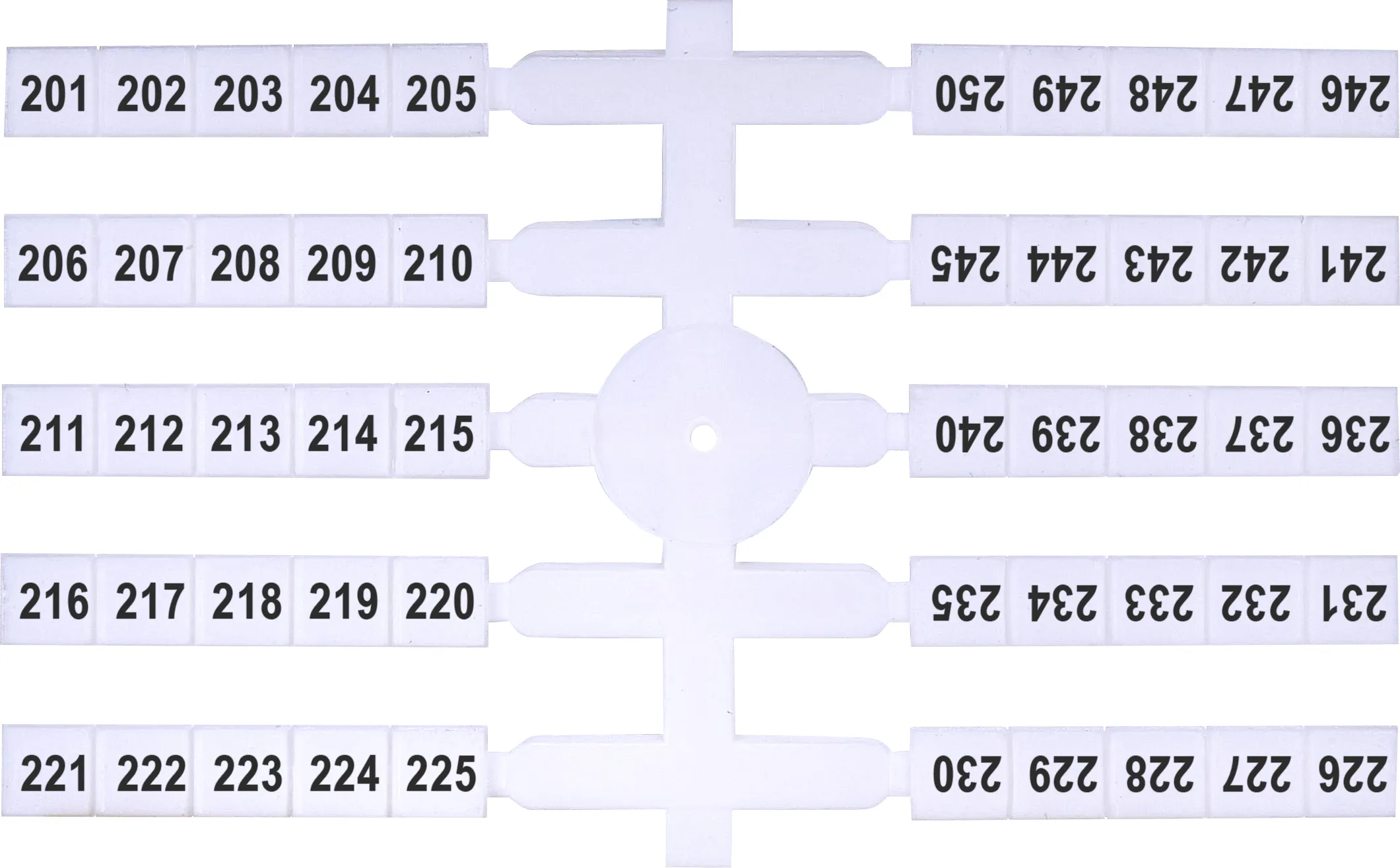Montāžas stiprinājumi EO3 201-250 (x200) 003901780