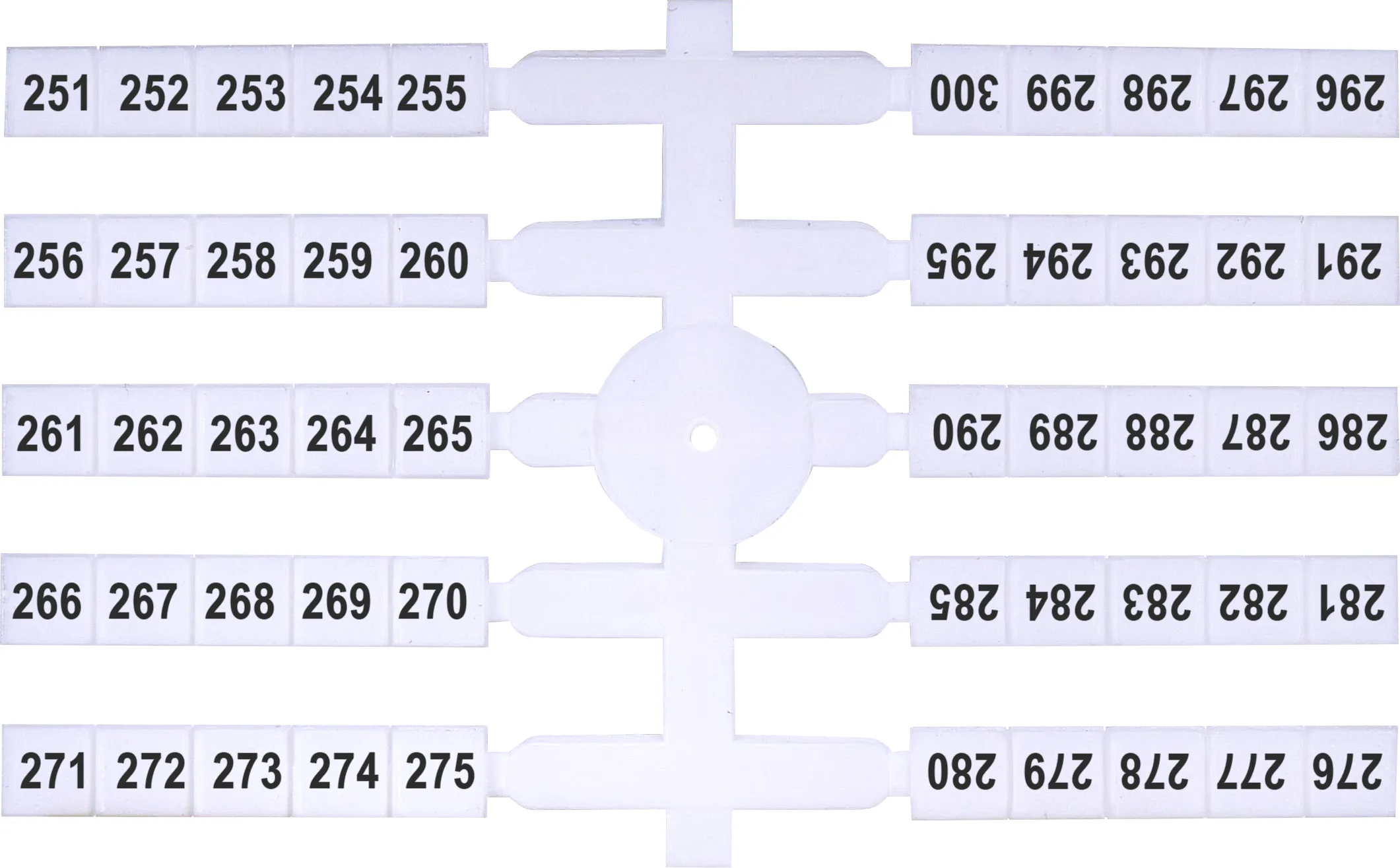 Montāžas stiprinājumi EO3 251-300 (x200) 003901782