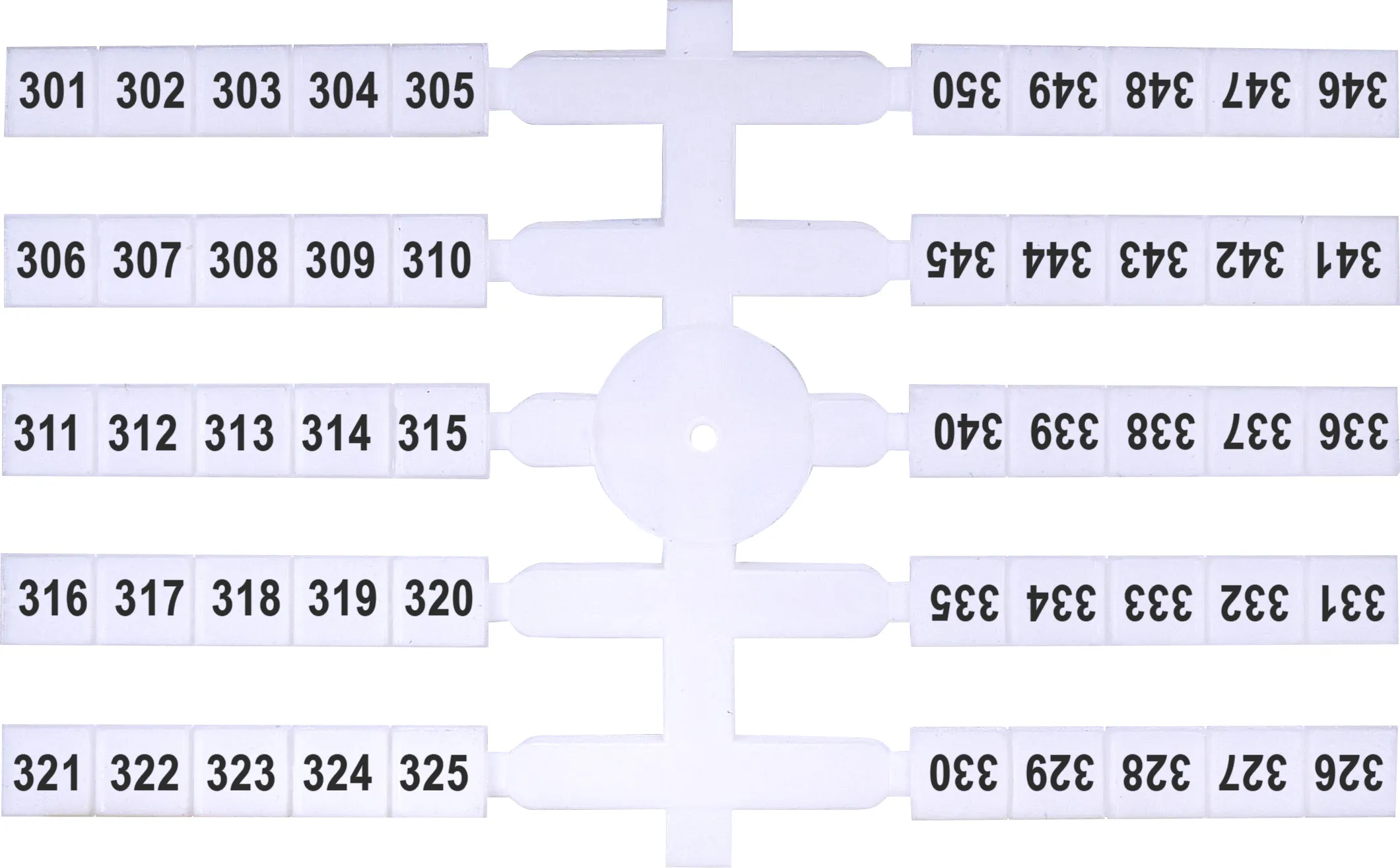 Montāžas stiprinājumi EO3 301-350 (x200) 003901784