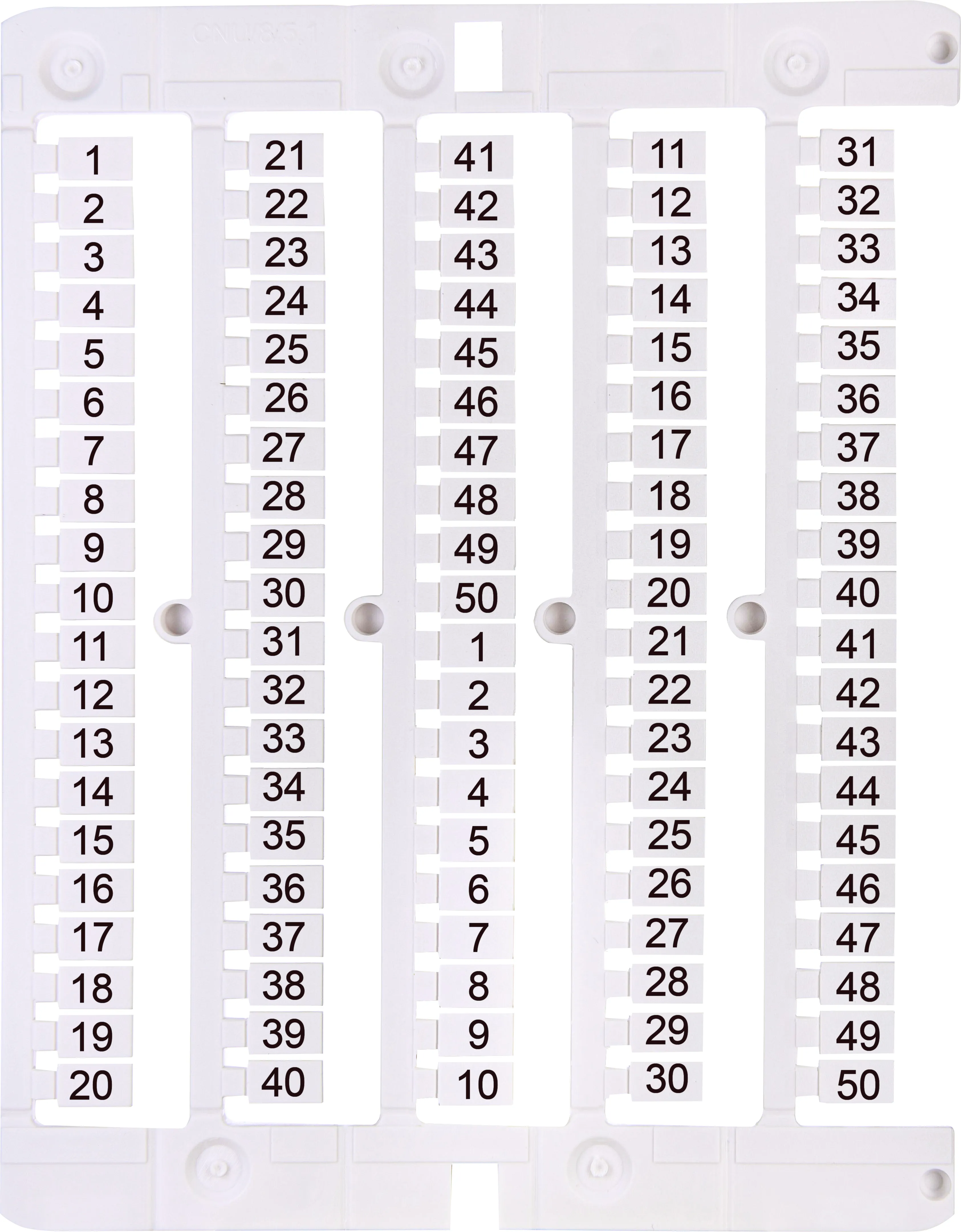 Apzīmējuma plate ES-NU0851001 003903077