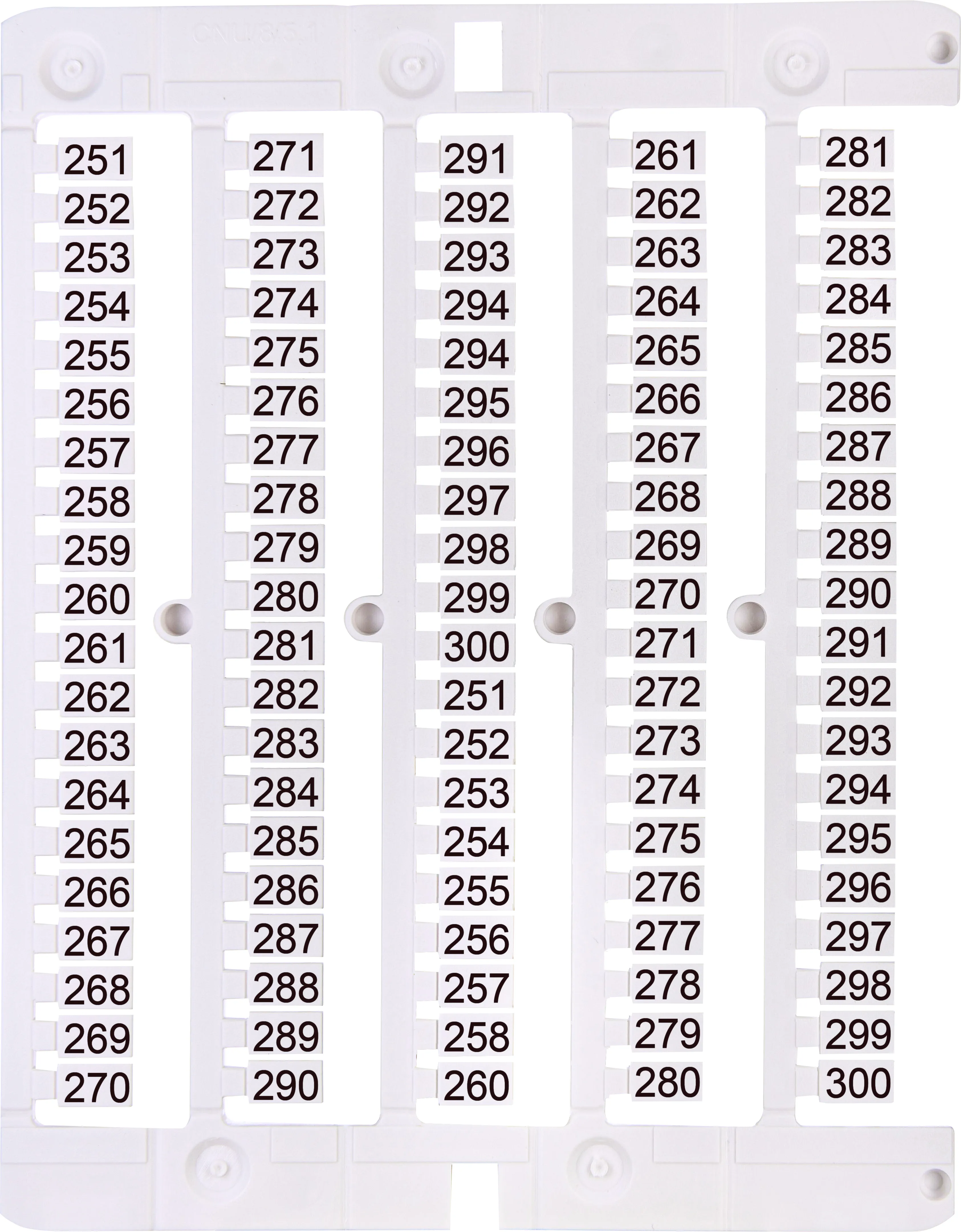 Apzīmējuma plate ES-NU0851251 003903082