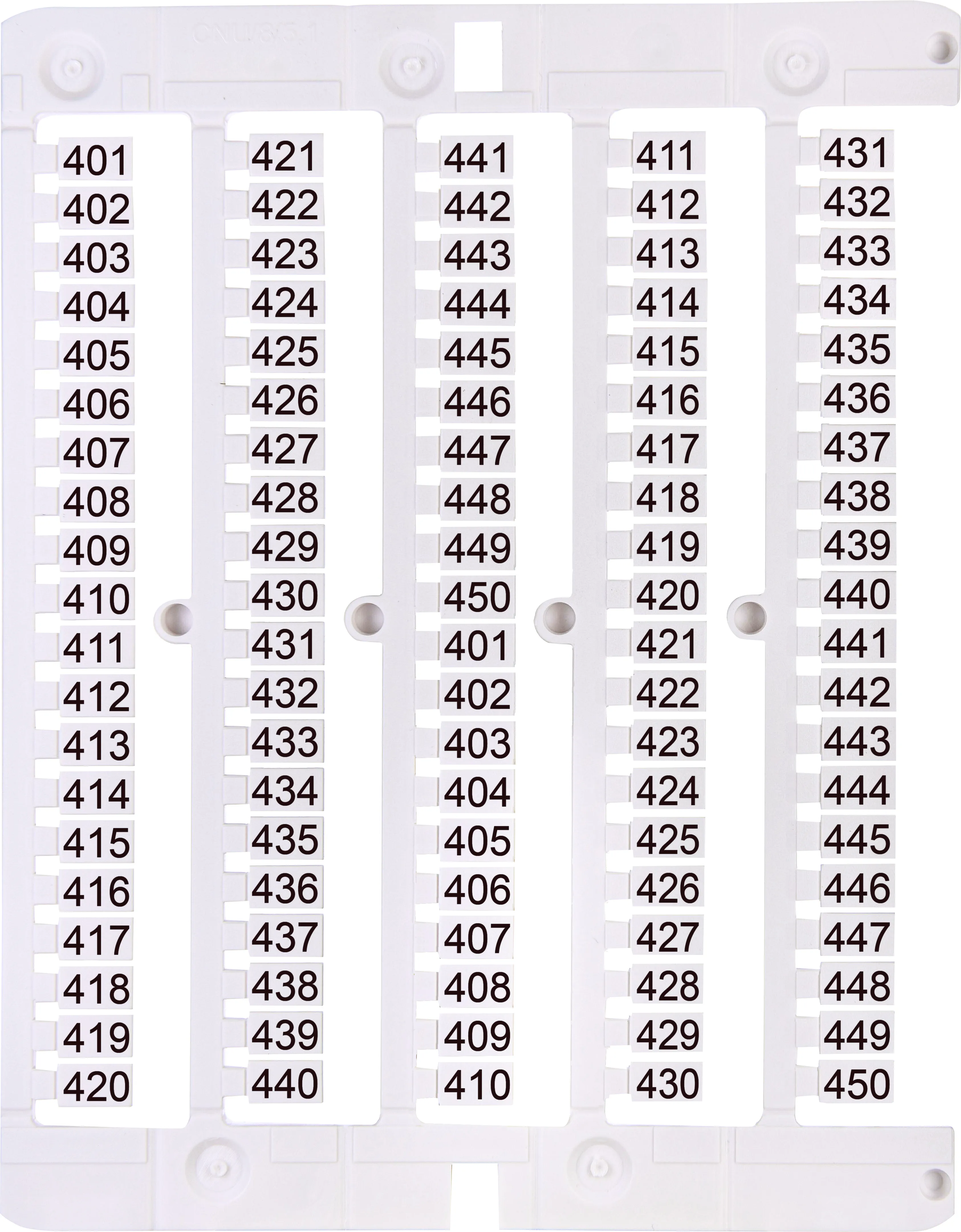 Apzīmējuma plate ES-NU0851401 003903085