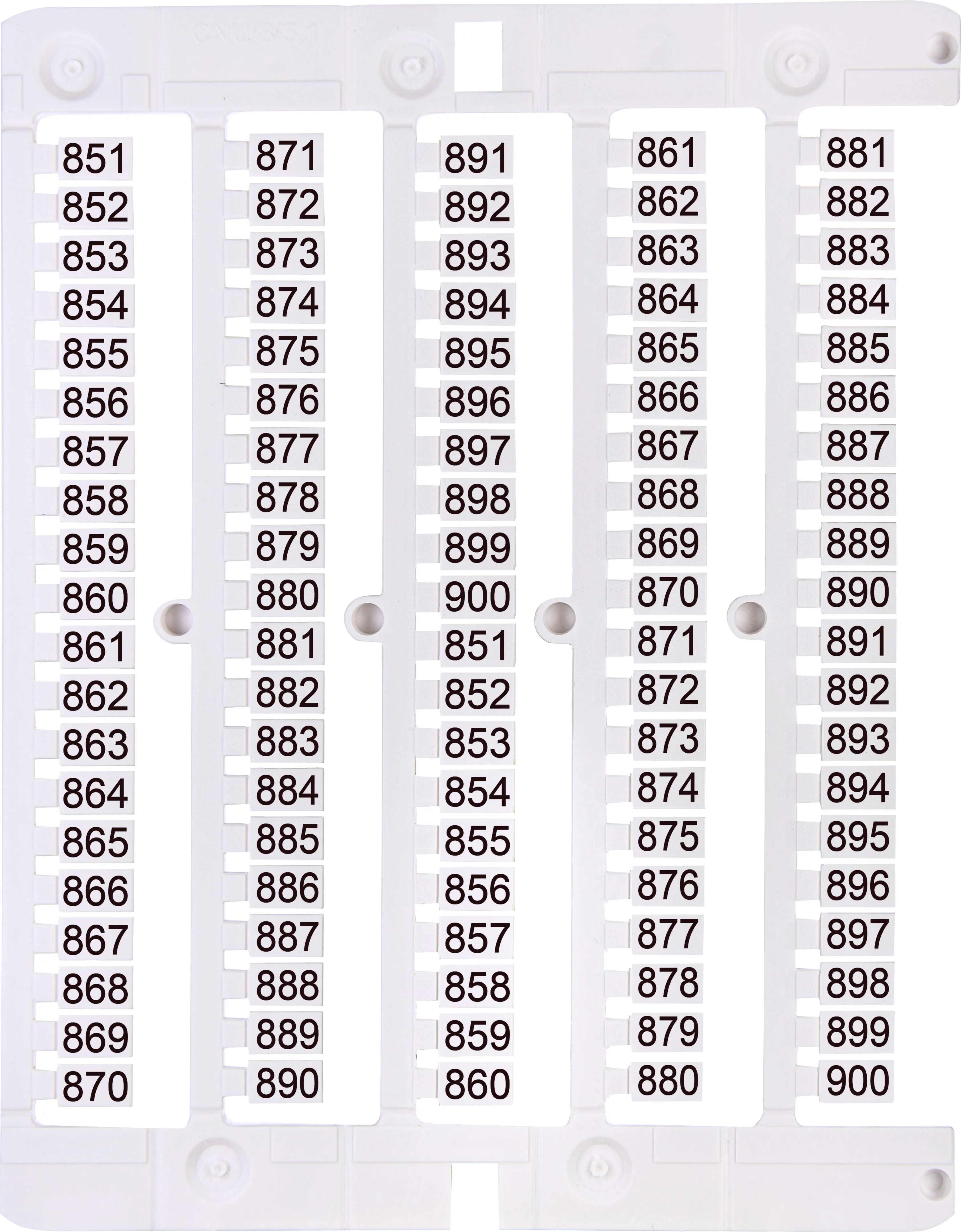 Apzīmējuma plate ES-NU0851851 003903094