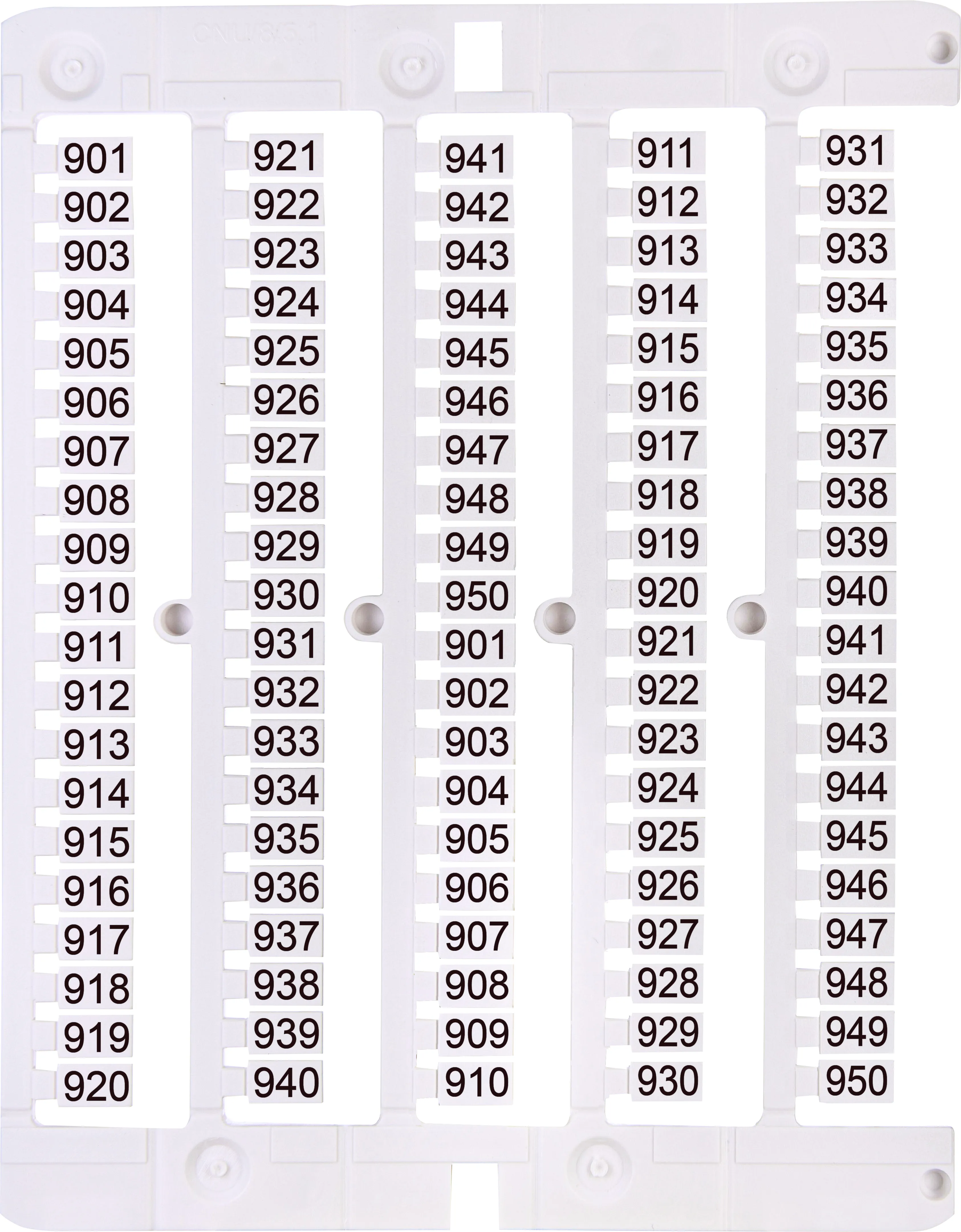 Apzīmējuma plate ES-NU0851901 003903095