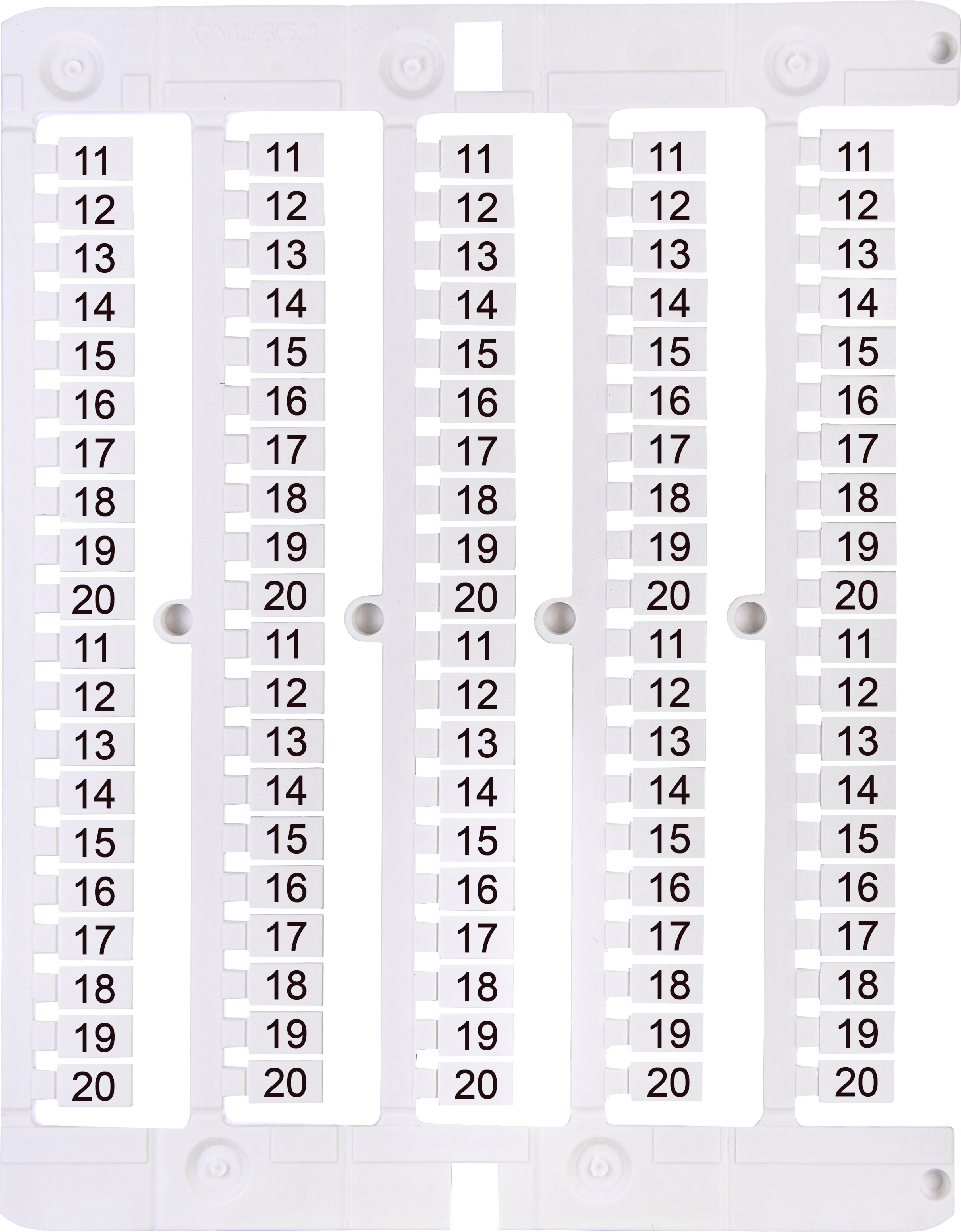 Apzīmējuma plate ES-NU0851520 003903098