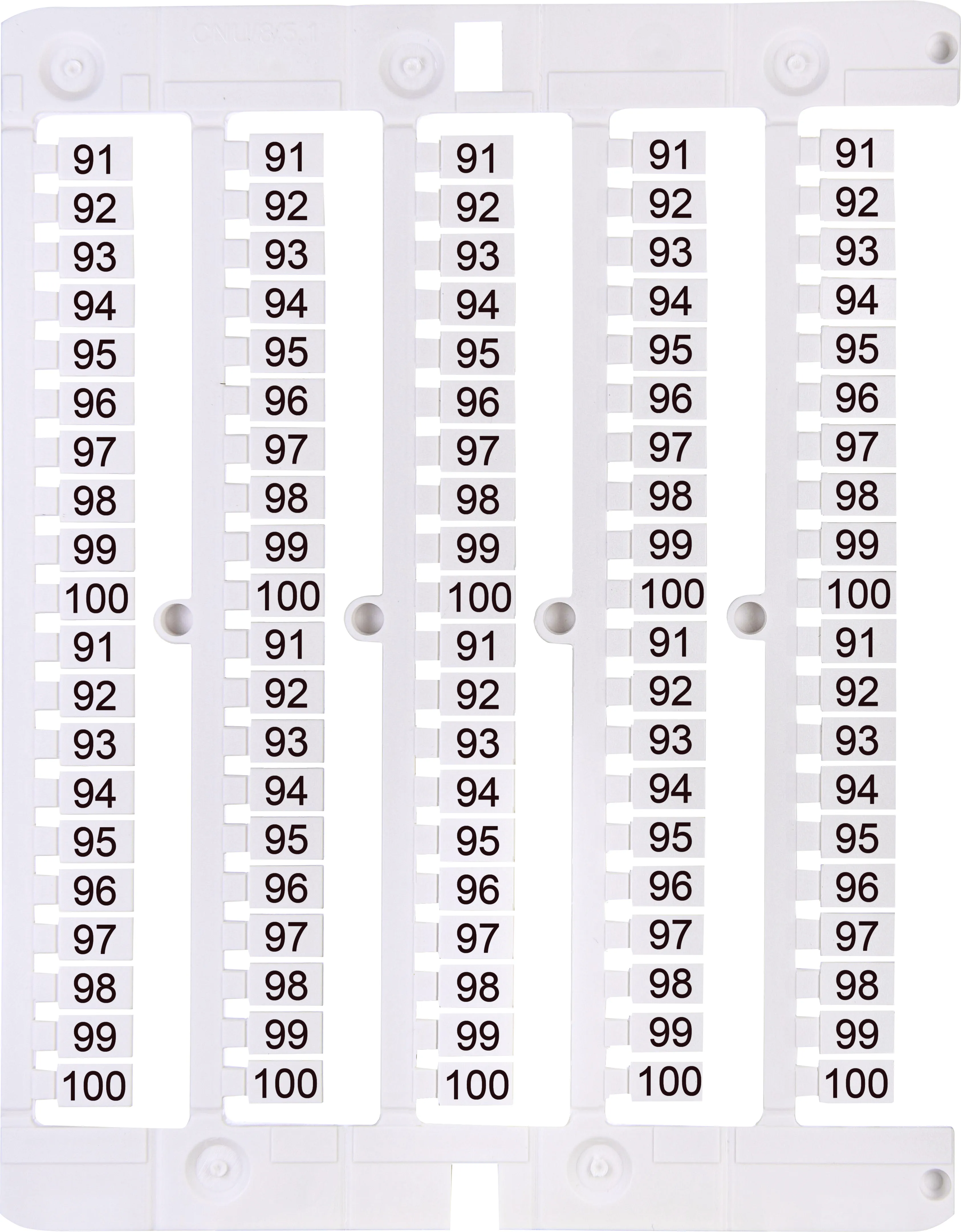Apzīmējuma plate ES-NU0851600 003903106