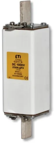Drošinātājs NH1XL gPV 250A/1000V DC 004110646