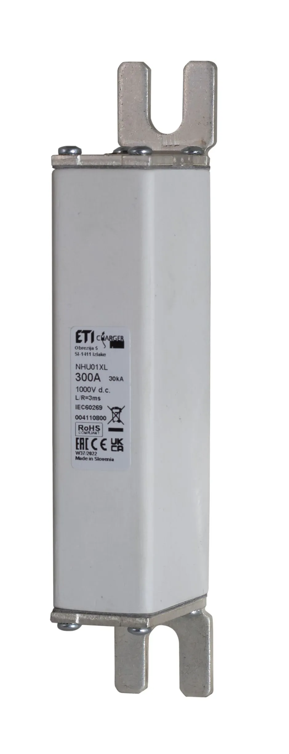 Drošinātājs NHU01XL/150 aR 100A/1000V DC 004110812