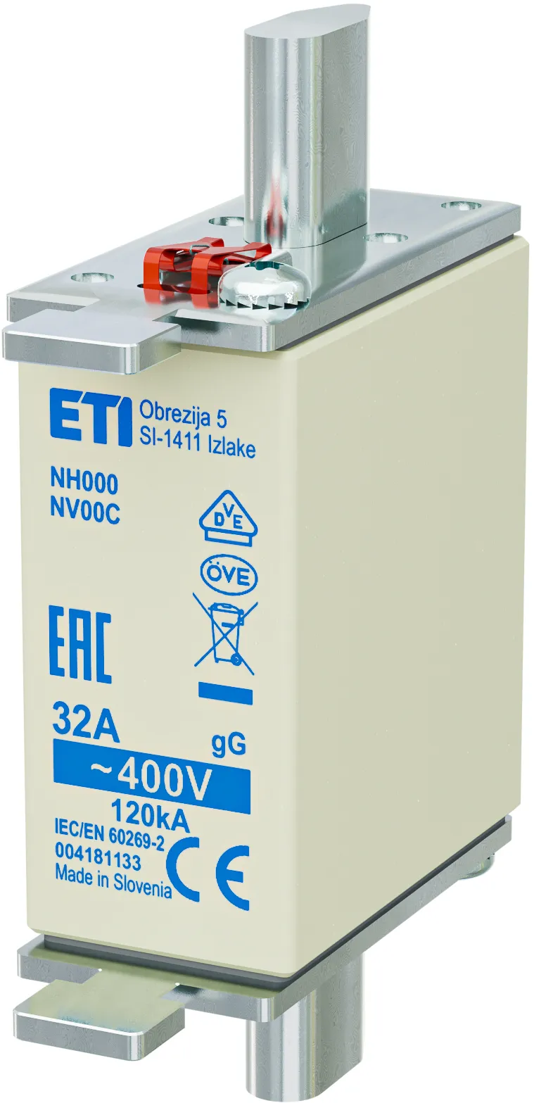 Drošinātājs NH000 gG 32A/400V korr. 004181139