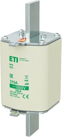 Drošinātājs NH3/85 aM 315A/1000V 004186436