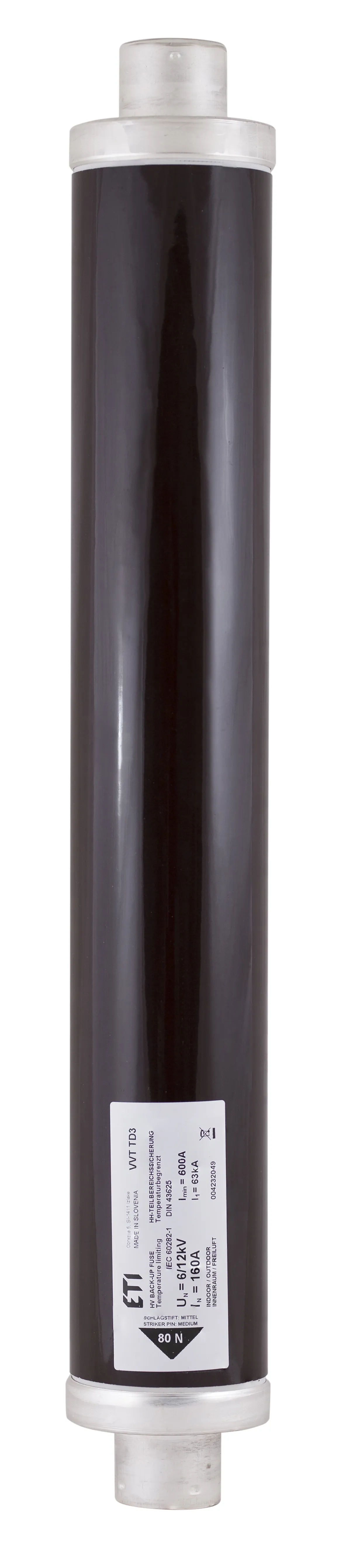 Drošinātājs VVT-D3 12kV/160A 537 004232619