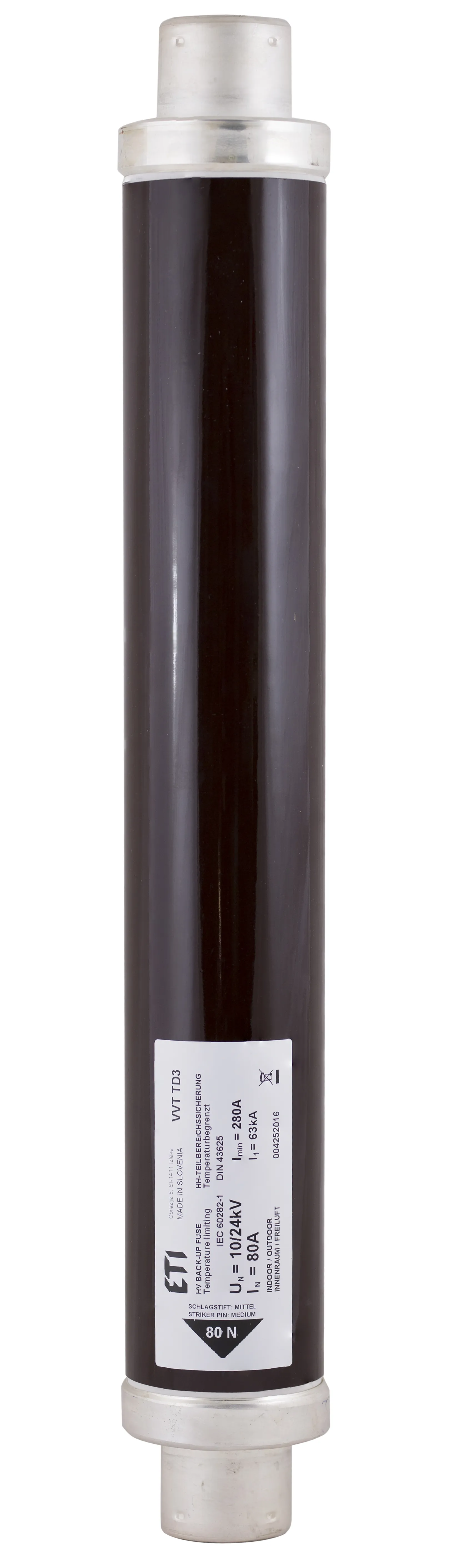 Drošinātājs VVA3 24kV/2A 004251103