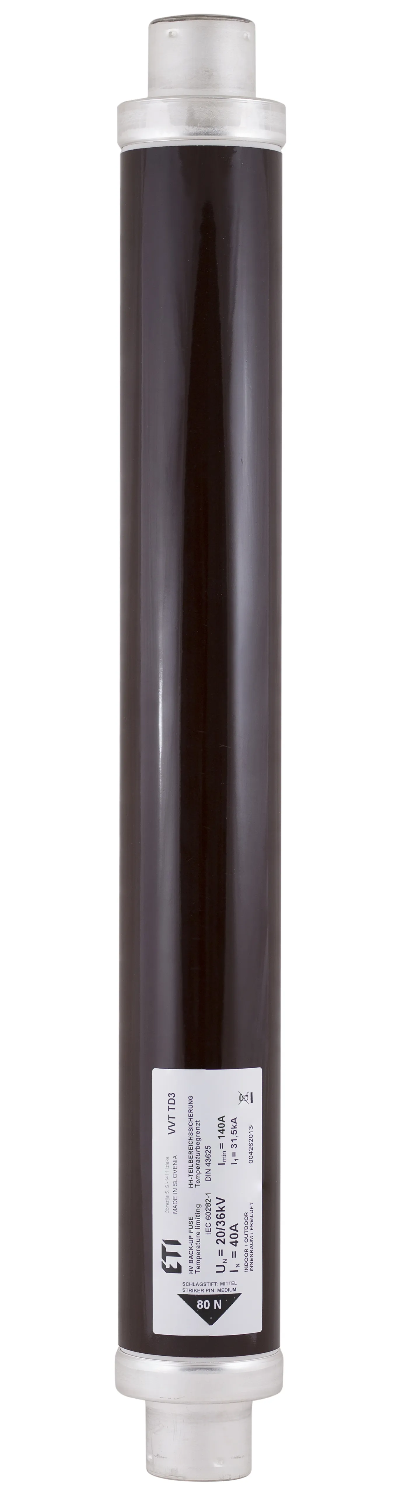 Drošinātājs VVA3 36kV/20A 004261109