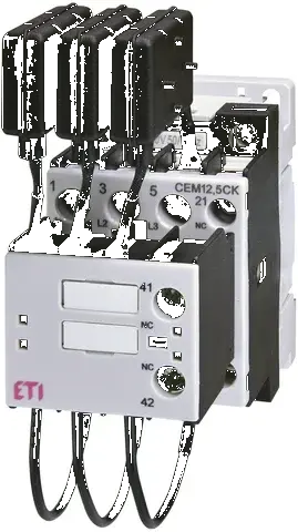 Kondesatora kontaktori CEM12,5CK.02N-230V-50Hz 004643817