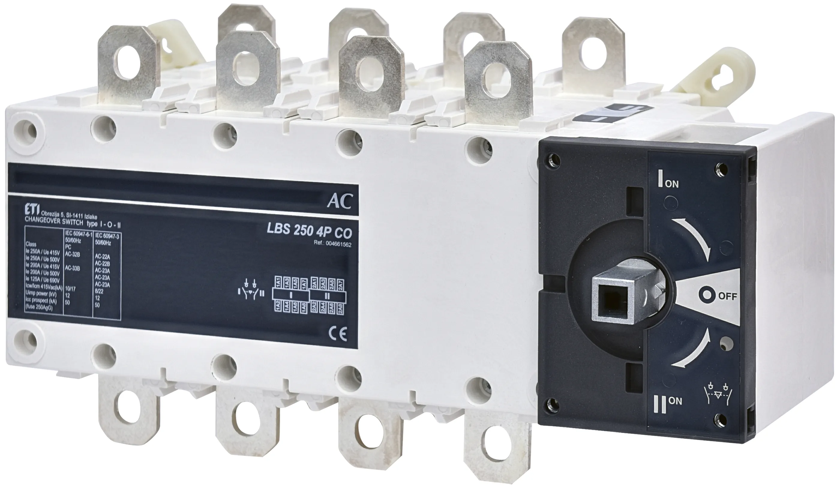 Pārslēdzis 1-0-2 LBS 250 4P CO 004661562