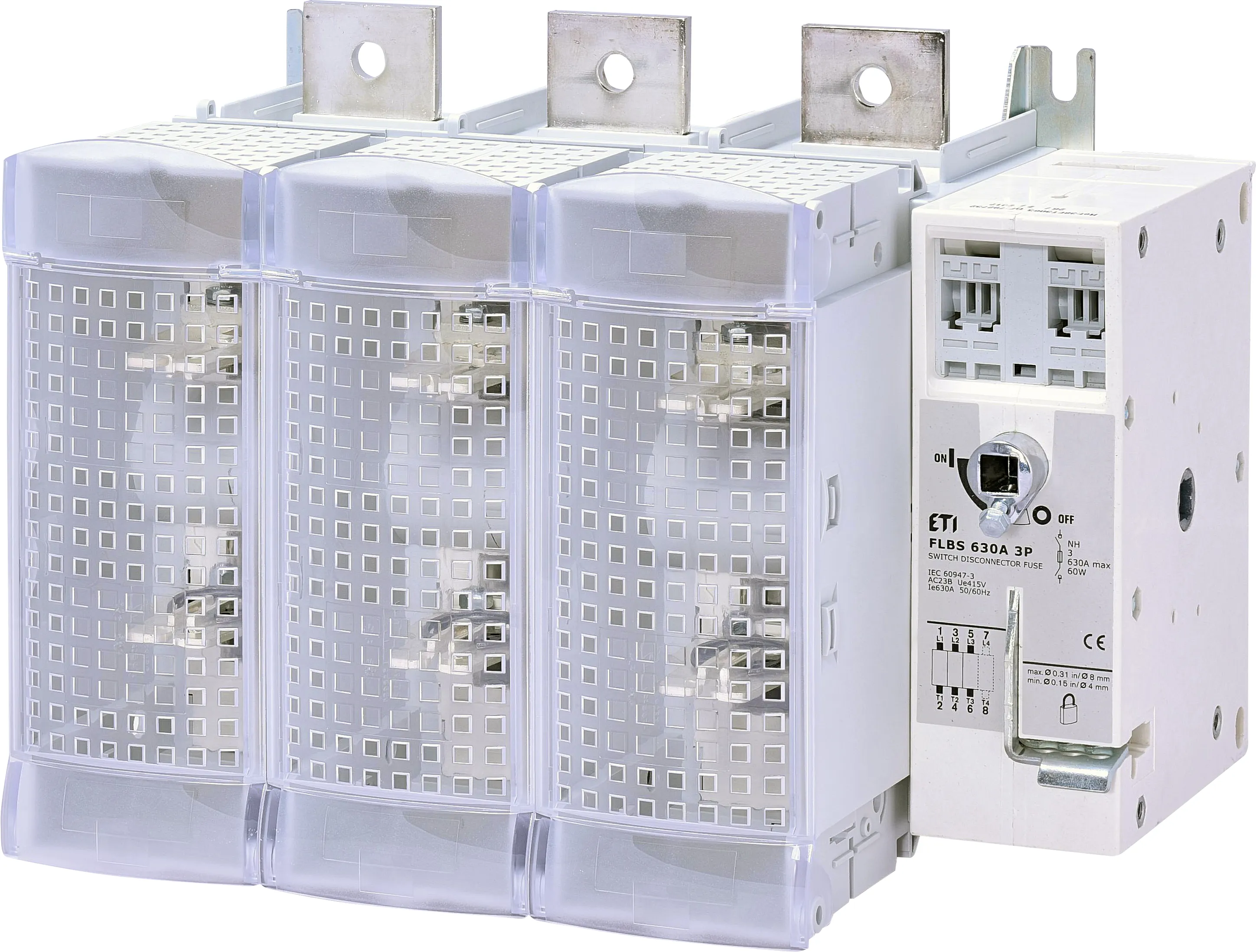 Blokslēdzis ar drosinātāju FLBS 630 3P 004661804