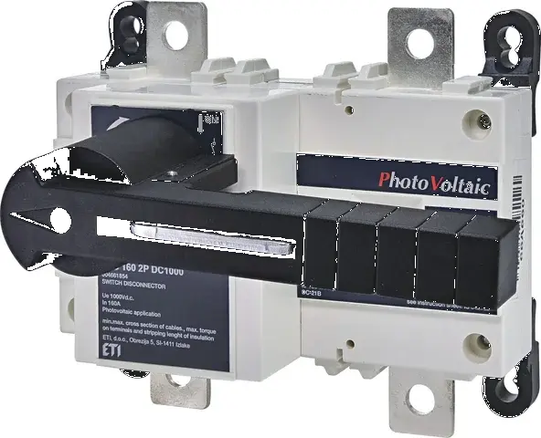 Atdalītājsledzis PV - DC LBS 160 2P DC1000 004661854