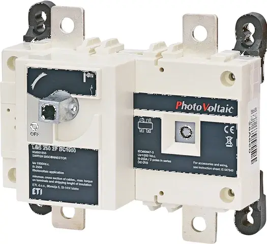 Atdalītājsledzis PV - DC LBS 250 2P DC1000 004661855