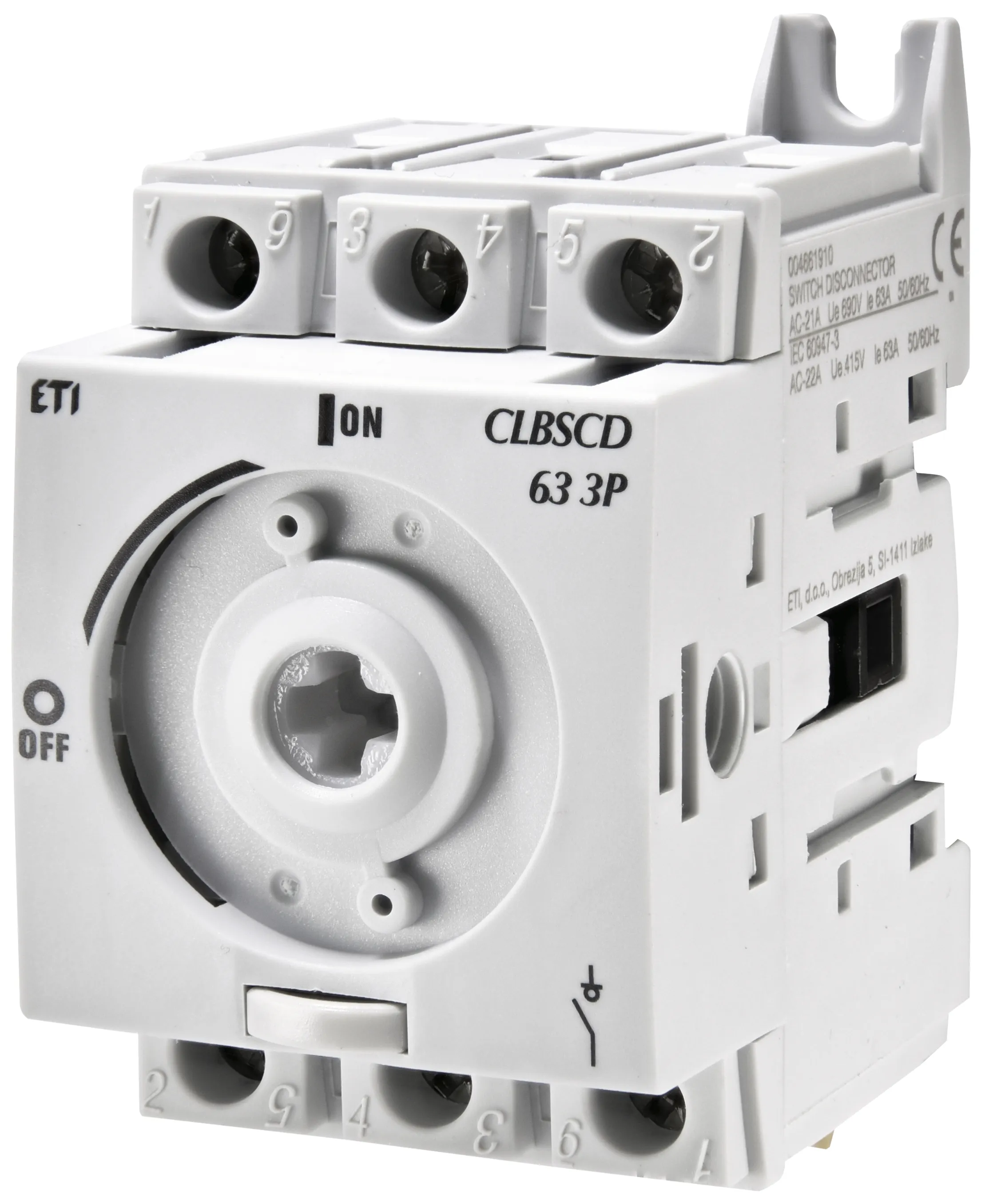 Blokslēdzis CLBSCD 63 3P 004661910